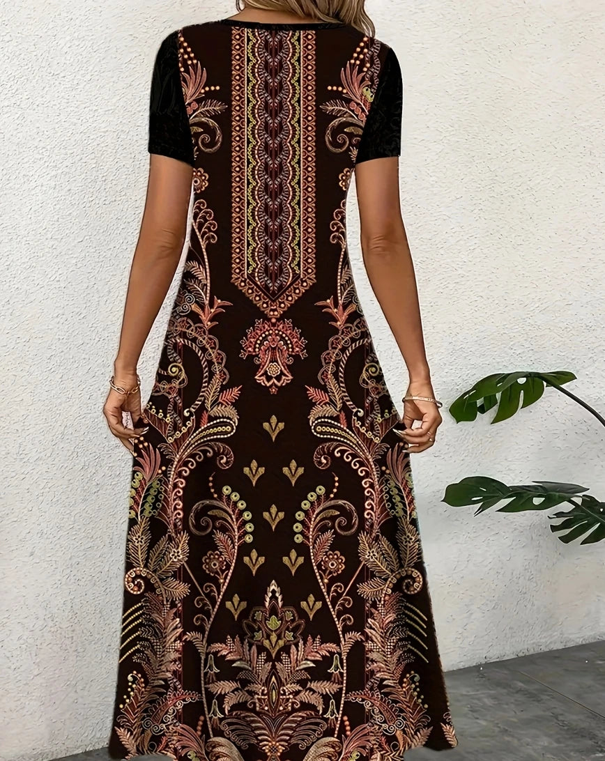 Women's Elegant Boho Maxi Dress – Lightweight, Comfortable & Stylish