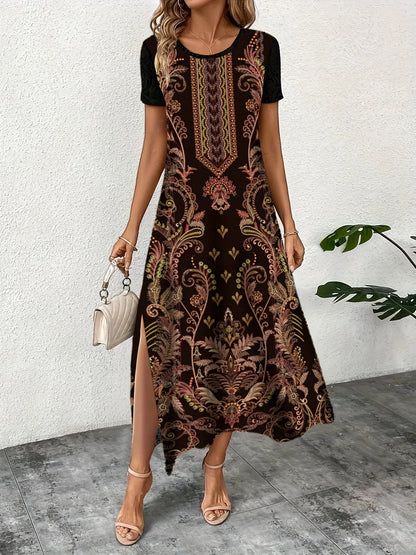 Women's Elegant Boho Maxi Dress – Lightweight, Comfortable & Stylish
