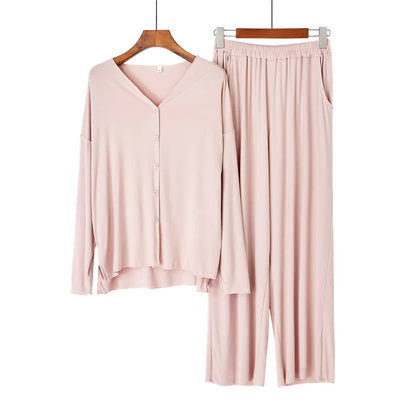 Women’s 2-Piece Lounge Set – Soft, Cozy & Stylish Homewear