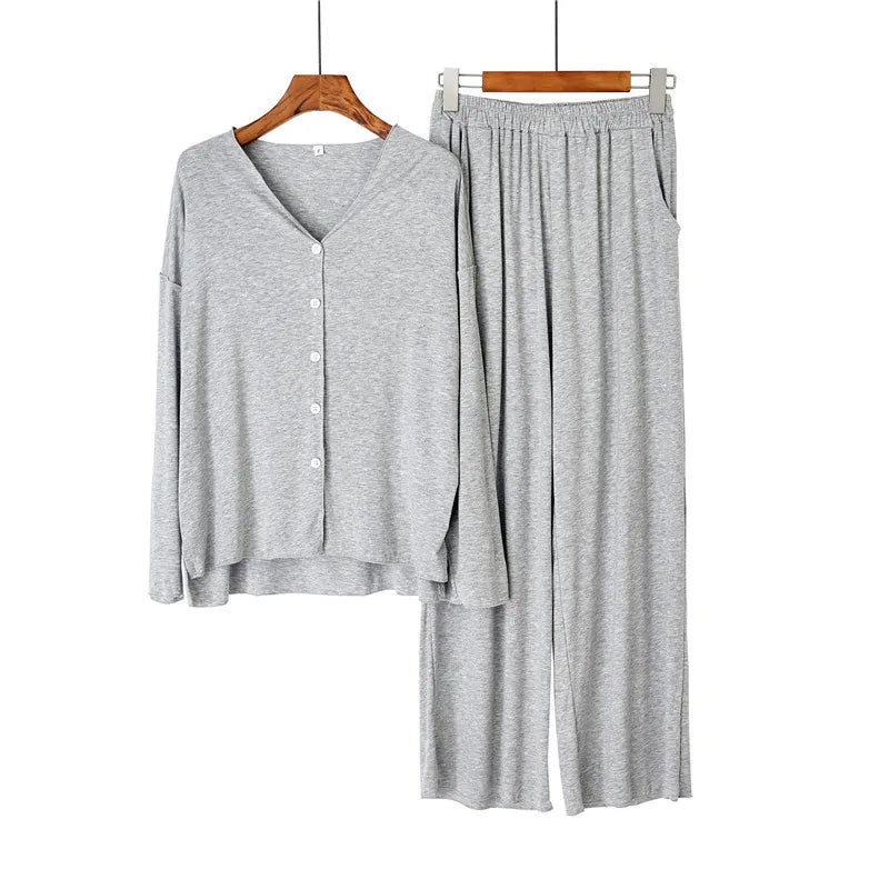 Women’s 2-Piece Lounge Set – Soft, Cozy & Stylish Homewear
