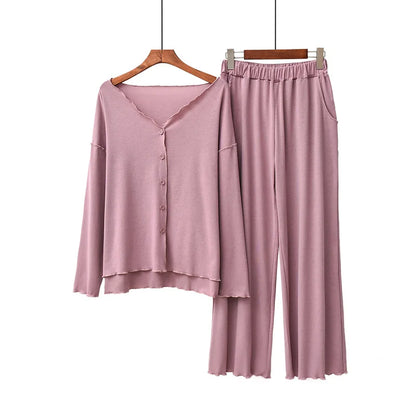 Women’s 2-Piece Lounge Set – Soft, Cozy & Stylish Homewear