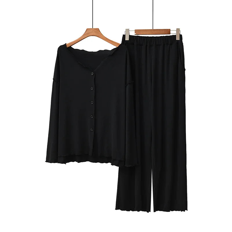 Women’s 2-Piece Lounge Set – Soft, Cozy & Stylish Homewear